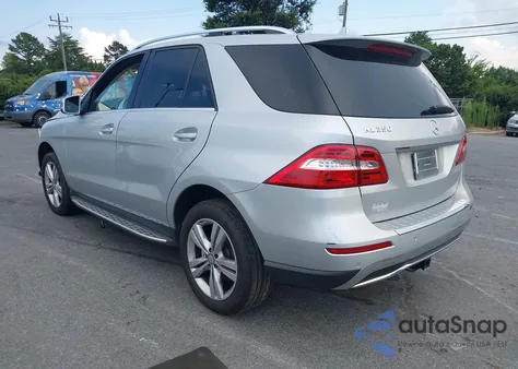 2015 Mercedes-Benz Ml 350 from USA, damaged, VIN 4JGDA5JB2FA560354